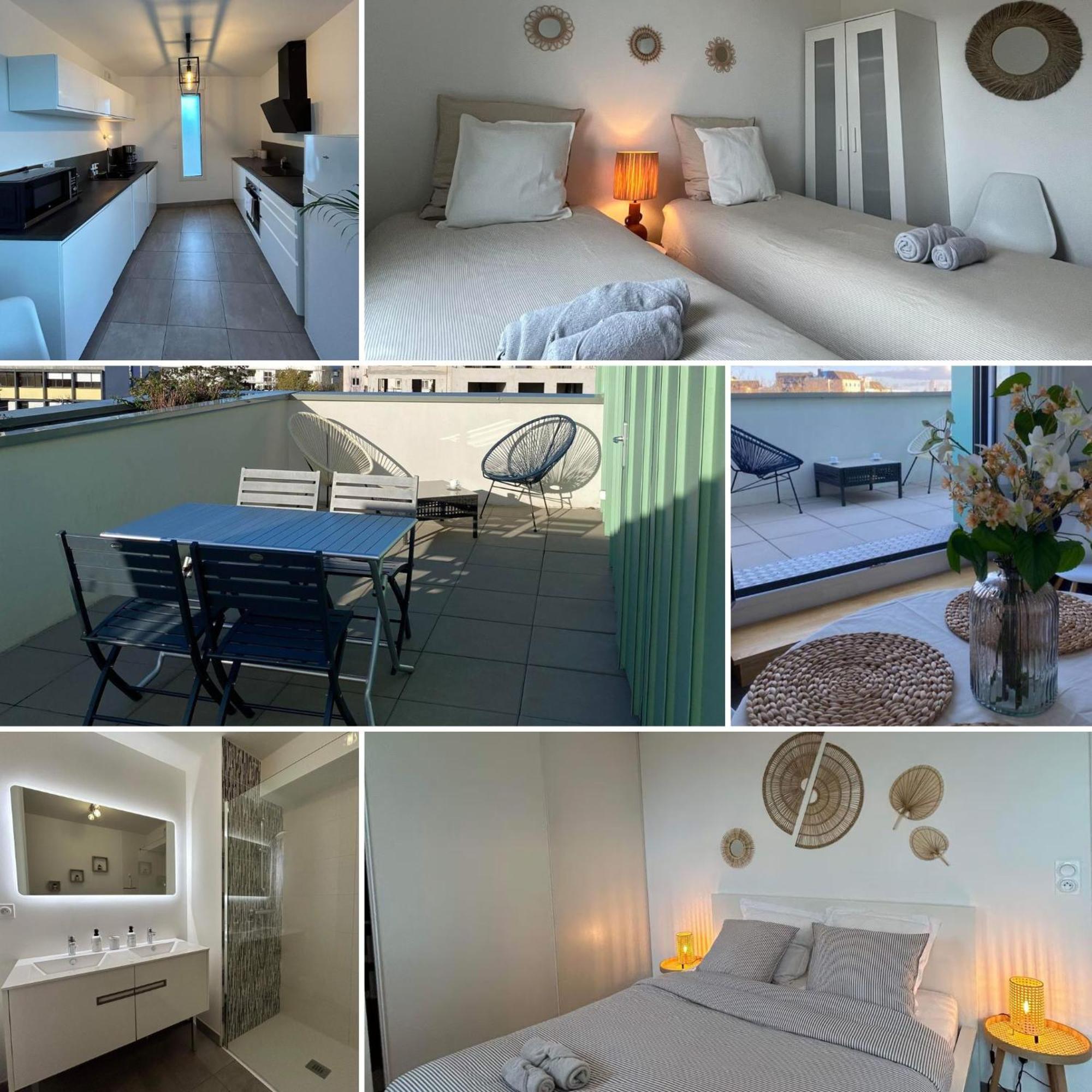렌 Les Terrasses De Saint Martin 아파트 외부 사진