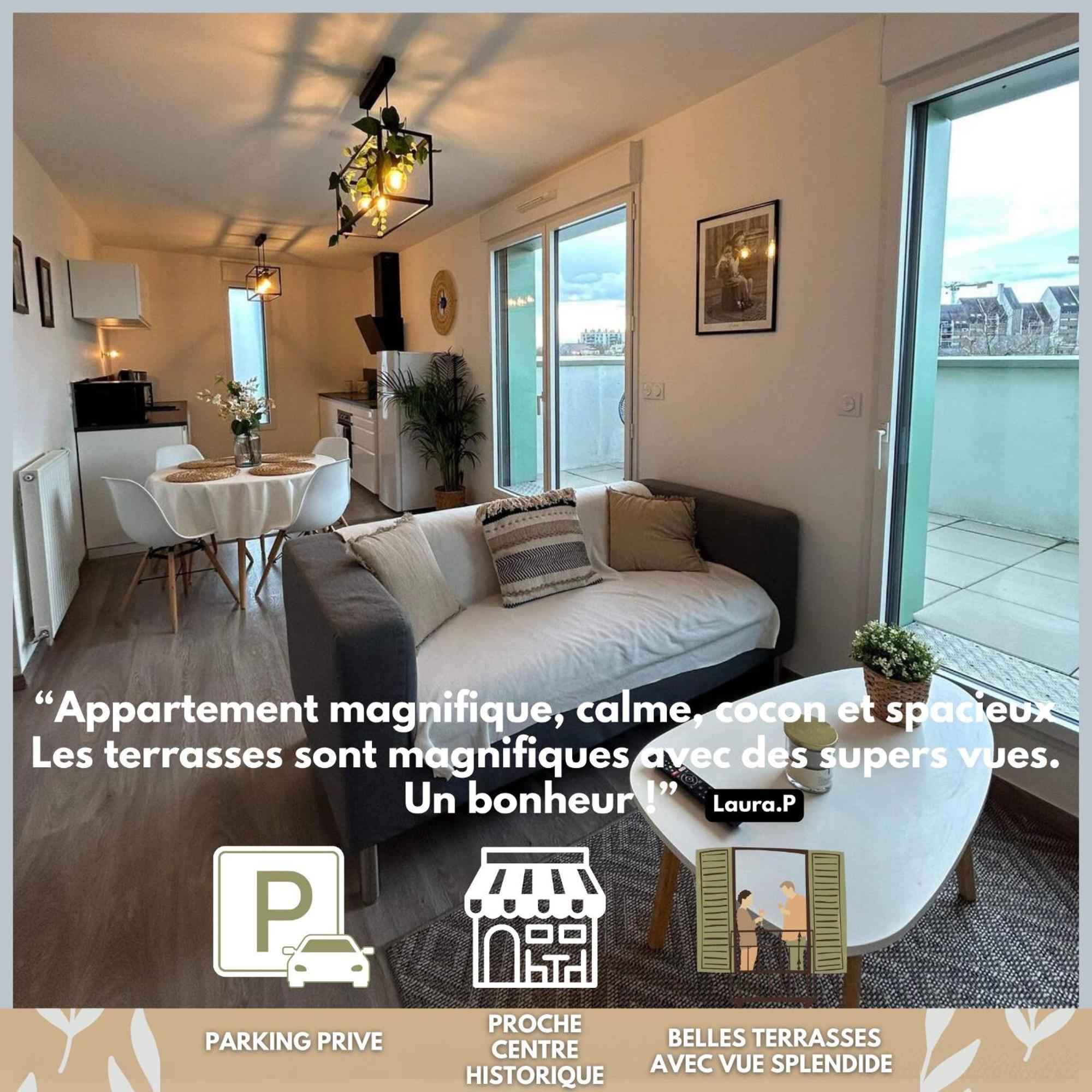 렌 Les Terrasses De Saint Martin 아파트 외부 사진